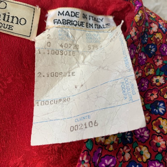 Valentino Vintage Silk Blazer - Picture 9 of 13